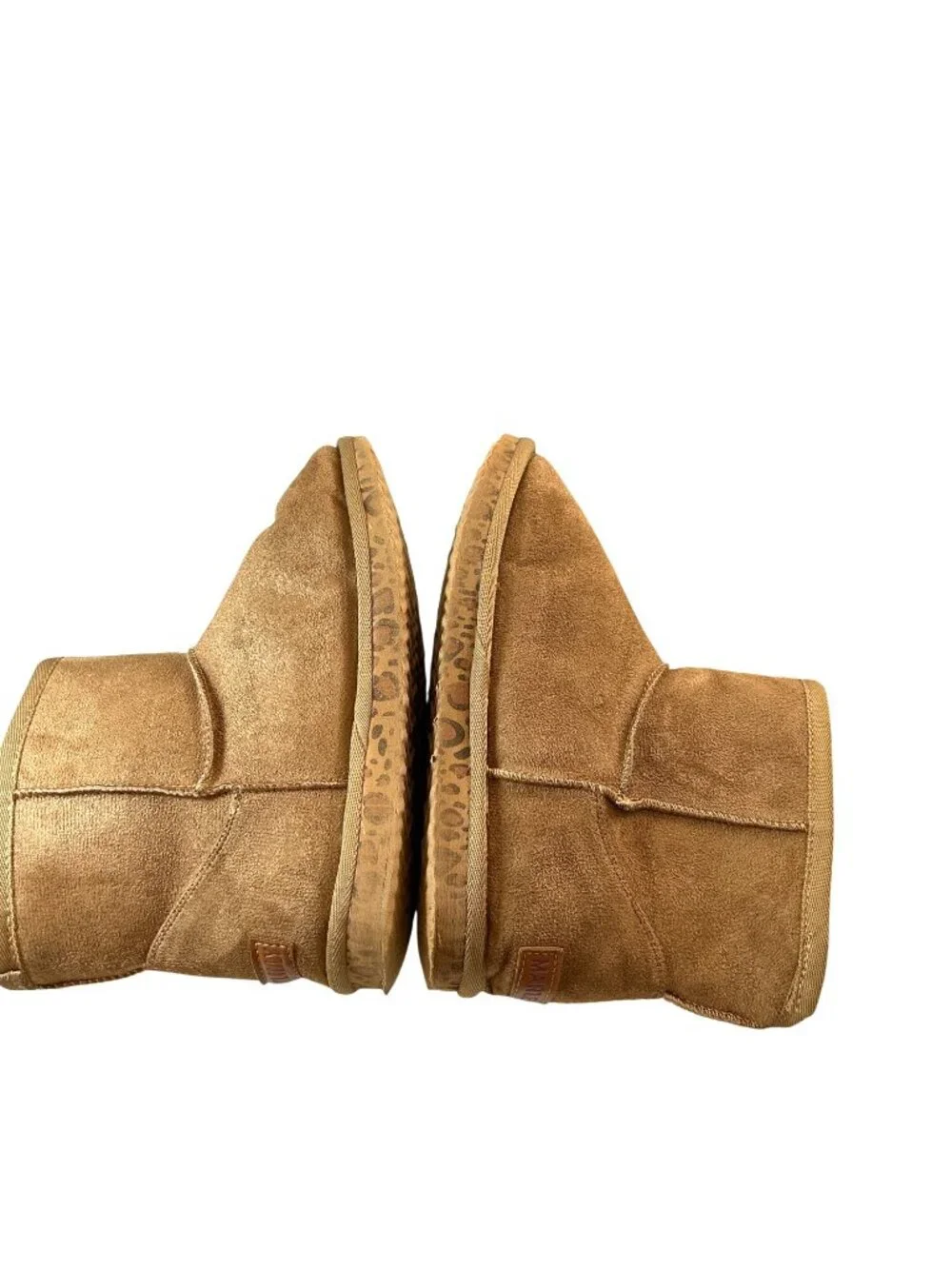 Marley Lilly Girls Boots Pull-on Suede Like Tan Size 3